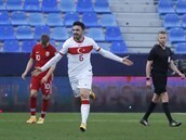 Proti Norsku se dvma góly blýskl turecký záloník Ozan Tufan.