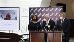 Vicepremiérka a ministryn� financí za ANO Alena Schillerová uzav�ení okres� je...