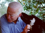 Americký prezident Joe Biden se svým psem Majorem.