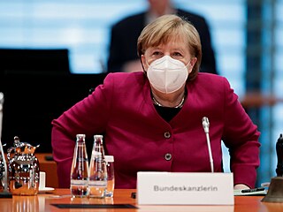 Nmeck kanclka Angela Merkelov.