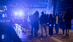 Zásah policie na pra�ské náplavce.