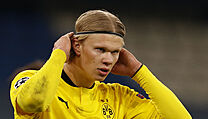 Manchester City vs. Dortmund: Erling Haaland se tentokrát neprosadil.