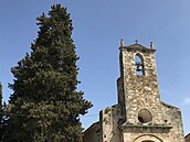 Kostel svaté Marie v Porqueres pochází z dvanáctého století