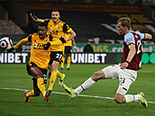 Wolverhampton vs WHU: tento gól nebyl Soukovi kvli pedchozímu hraní rukou...