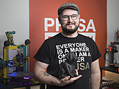 Josef Pra, zakladatel Prusa research a výrobce 3D tiskáren.