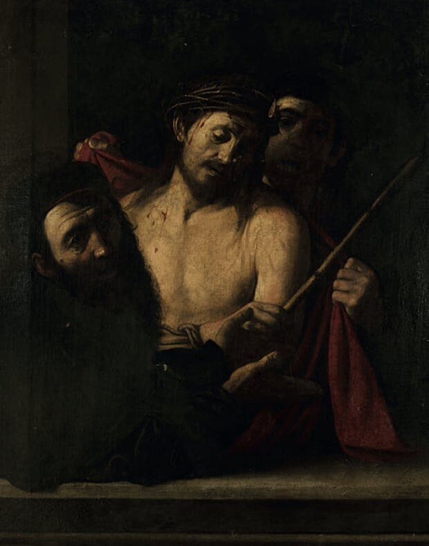 Domnělý Caravaggiův obraz krista.
