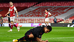 Arsenal vs. Slavia, Evropská liga: Alexander Bah.