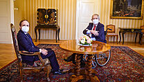 Prezident Miloš Zeman přijal v Lánech kandidáta na ministra zahraničních věcí...