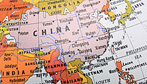 Mapa Číny