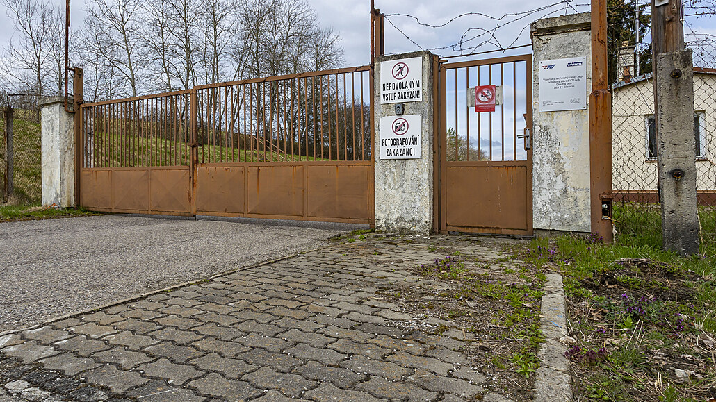 Areál muniního stavu ve Vrbticích na Zlínsku, kde v roce 2014 dolo k...