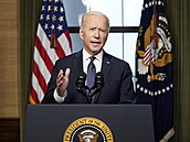 Prezident Joe Biden oznamuje staení vojsk z Afghánistánu k výroí 11. záí.