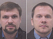 Policie pátrá po dvou muích s ruskými pasy, kteí se v íjnu 2014 pohybovali v...