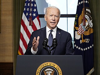 Prezident Joe Biden oznamuje staen vojsk z Afghnistnu k vro 11. z.