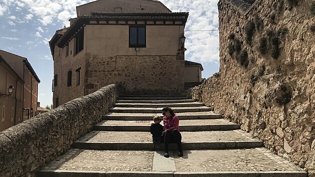Cuenca - labyrint uliek a schodi