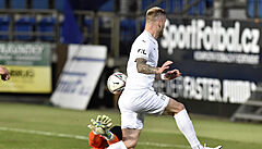 Utkání 26. kola první fotbalové ligy: 1. FC Slovácko - Slovan Liberec, 10....