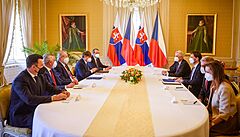 Zeman přijal v Lánech nového slovenského premiéra. Hovořili spolu o ekonomické obnově
