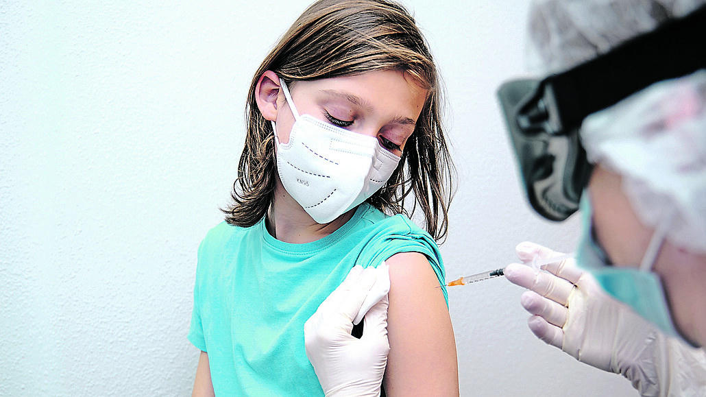 Očkování dětí - ilustrační foto.