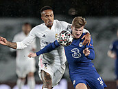 Real Madrid - Chelsea (Timo Werner a Eder Militao)