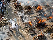 Masová kremace v Novém Dillí