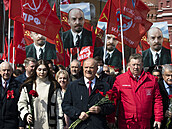 Pi píleitosti 151 let od narození Vladimira Iljie Lenina uspoádali rutí...