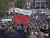 Demonstrace spolku Milion chvilek na Václavském námstí v Praze proti píklonu...