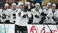 Patrick Marleau pi rekordním utkání