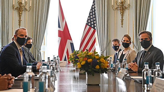 Zasedání ministrů zahraniční zemí G7.