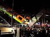 Tragická nehoda v mexickém metru si vyádala nejmén 13 mrtvých.
