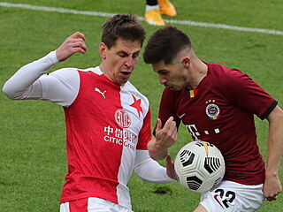 Semifinle MOL Cupu Sparta - Slavia: Plavi bojuje o m s Masopustem.