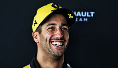 Daniel Ricciardo jet v dob, kdy závodil za Renault.