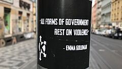 Okřídlené heslo „všechny formy vlády jsou založeny na násilí“ slavné...