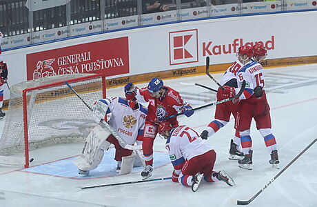 Čeští hokejisté zvládli generálku na MS, porazili Rusy 4:0 a vyhráli turnaj