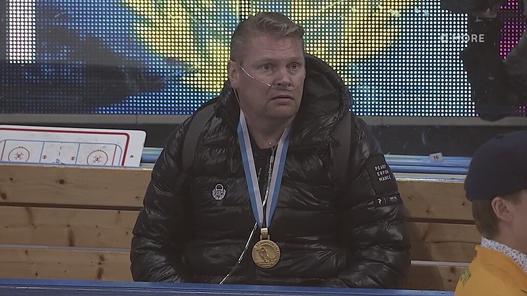 Hokejový trenér Pekka Virta.