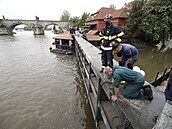 V Praze hrozí první stupe povodové aktivity.