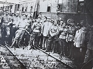 Kozci v z 1918 rozpoutali v Chabarovsku istku, zajatci ijc voln ve...