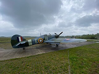Sthac letoun Hawker Hurricane.