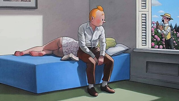Tintin od Xaviera Marabouta
