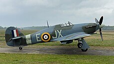 Sthac letoun Hawker Hurricane.