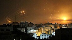 Rakety z Gazy ohrouj u i sever Izraele, poprv tam zaznly poplan sirny