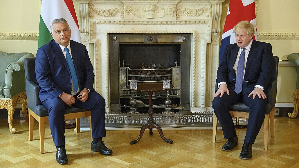 Britský premiér Johnson se v Londýn setkal se svým maarským protjkem...