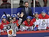 esko - výcarsko, MS v hokeji: trenér eského týmu Filip Peán.