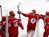 MS v hokeji, Rusko - esko: Rusové slaví gól