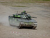 Armádní vozidlo CV90.