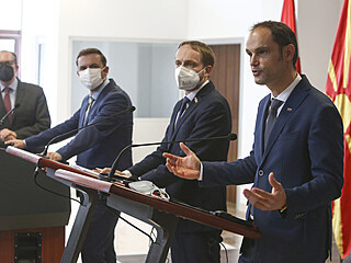 Stedoevropt ministi zahrani na nvtv Severn Makedonie.