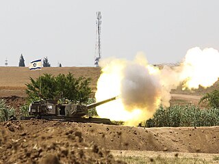 Izraelsk tank stl na Gazu