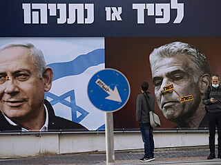 Volebn billboardy v Izraeli