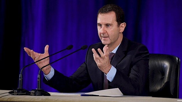 Syrský prezident Baár Asad.