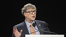 Bill Gates na fotografii z října 2019 na večeru organizovaném nadací Global...