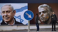 Volebn billboardy v Izraeli