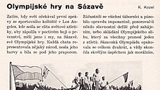 Slavný sportovní tábor vznikl v Sob�ín� v roce 1921.